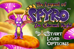 Legend of Spyro The Eternal Night screenshot 2 for GameBoy Advance